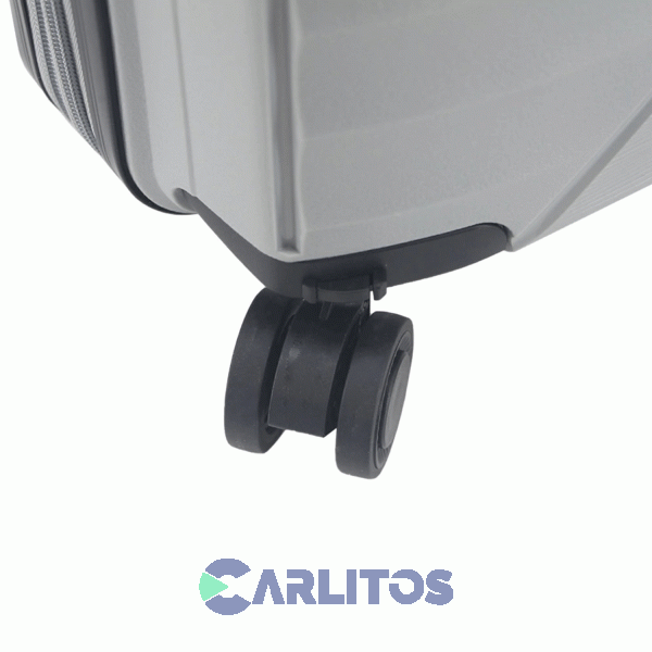 Valija 20" Rigida 4 Ruedas Giratorias Wilson 65.1770G/2 Gris
