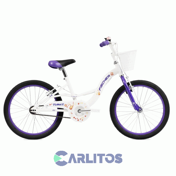 Bicicleta Fischer Paseo Tunes R 20" 1bf2703-00bl Blanco