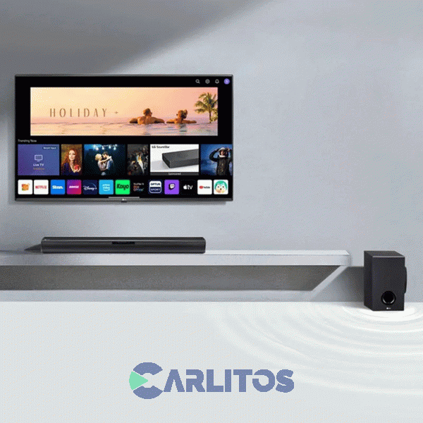 Parlante Barra Lg2.1 Con Bluetooth Sqc1