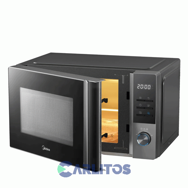 Microondas Digital Midea 20 Litros Gris Mw-Dn120gar1