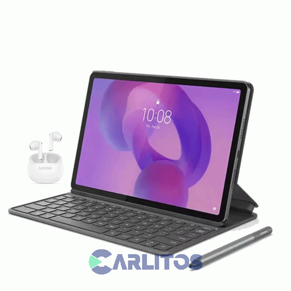 Tablet Lenovo 11" Idea Memoria 8 GB Capacidad 128 GB Tab + Teclado Folio + Lapiz Tab Plus + Auricula