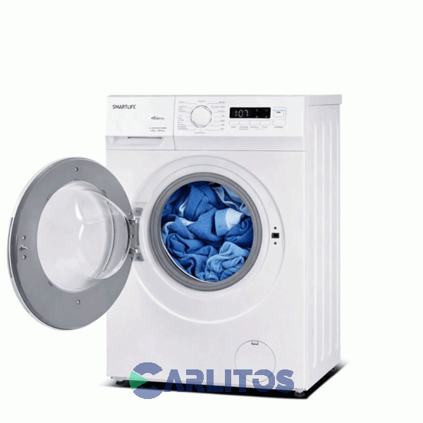 Lavarropa Carga Frontal Smartlife Inverter 6.5 KG 1200 RPM Blanco Sl-Wm26I0651200w