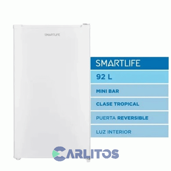 Heladera Bajo Mesada Smartlie Con Congelador Blanca 92 Litros Sl-rmbo90wh