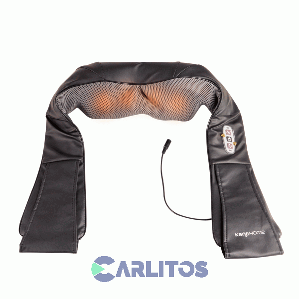 Masajeador Cervical Y Hombros Kanji Con Calor Inalambrico Mp-Neck003
