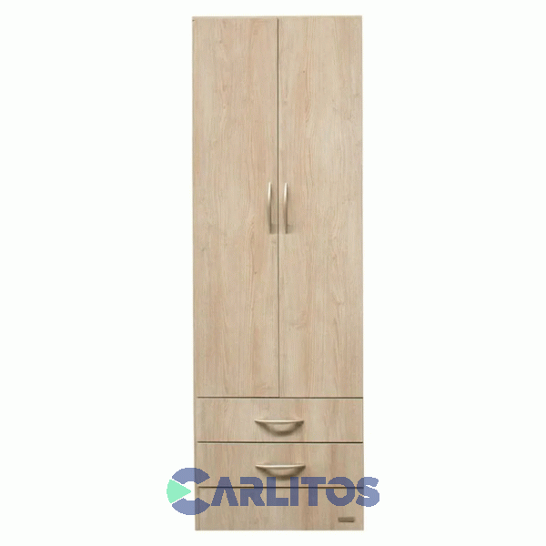 Placard 0.62 Mts 2 Puertas 2 Cajones Platinum Savanna