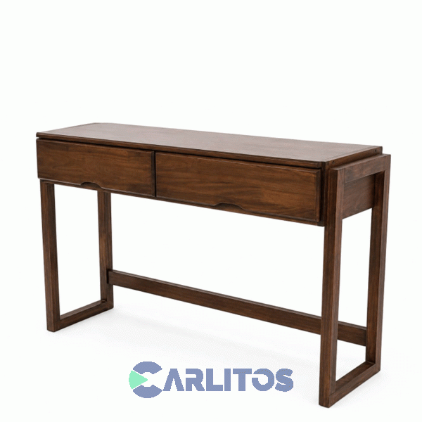 Escritorio Nordico Inmacol 1.20 Mts 1 Cajon New Lustre Casta&ntilde;o