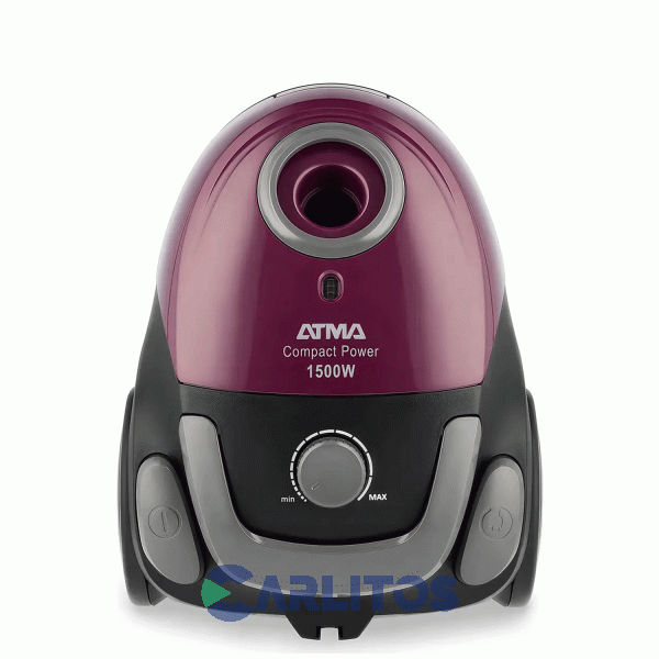 Aspiradora Con Bolsa Atma 1500 Watts Tubos Metalicos As8913n
