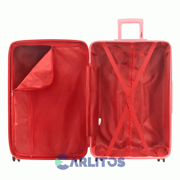 Valija 28" Rigida 4 Ruedas Giratorias Wilson 65.1743S/4 Salmon