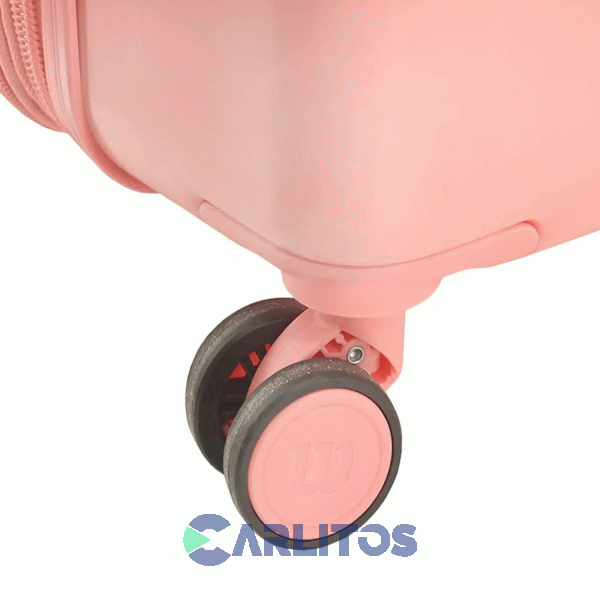Valija 28" Rigida 4 Ruedas Giratorias Wilson 65.1743S/4 Salmon
