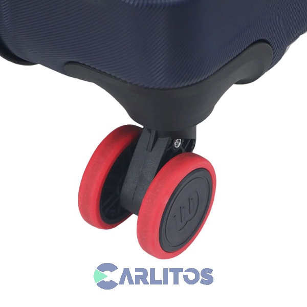 Valija 20" Rigida 4 Ruedas Giratorias Wilson 65.1752A/2 Azul