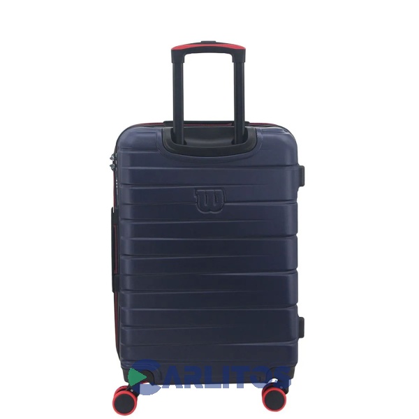 Valija 20" Rigida 4 Ruedas Giratorias Wilson 65.1752A/2 Azul