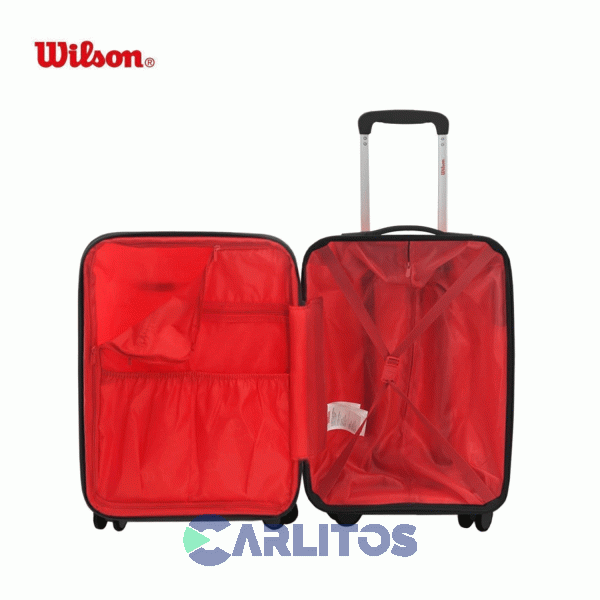 Valija 20" Rigida 4 Ruedas Giratorias Wilson 65.1767n/2 Negro