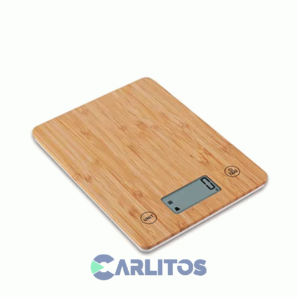 Balanza De Cocina Digital Utile 10 KG Bamboo 21628 Ut-1110