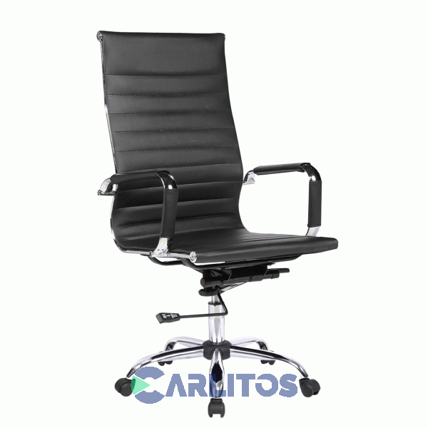 Sillon De Oficina Osaka Utile Gerencial Respaldo Alto 21519 Ut-1096 N Negro