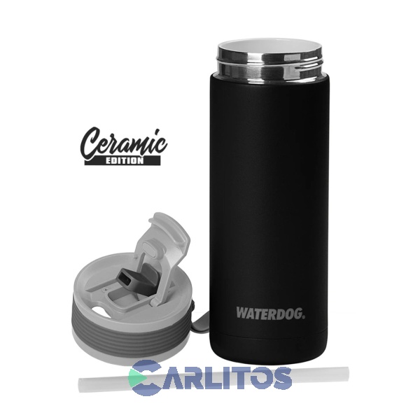 Botella De Acero Inoxidable Waterdog 590 Cc BonnieI590bk Negro