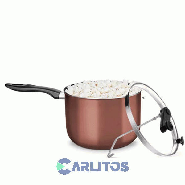Pochoclera Mta Aluminio Antiadherente 4.80 Lts Linea Supra 17550 Chocolate