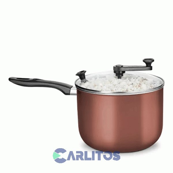 Pochoclera Mta Aluminio Antiadherente 4.80 Lts Linea Supra 17550 Chocolate