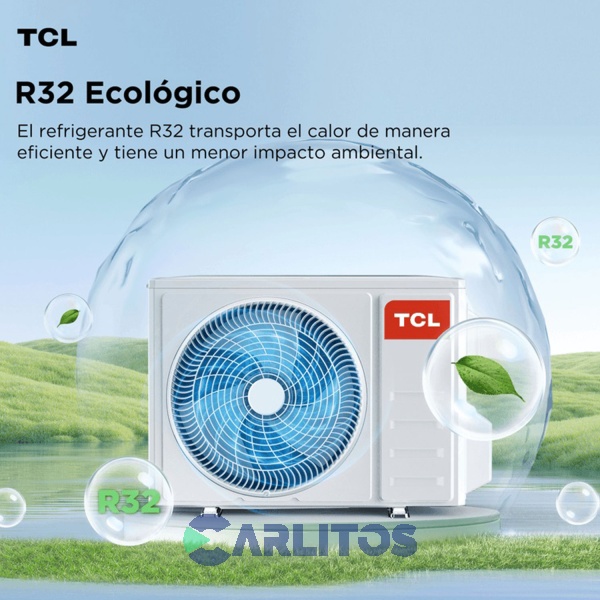 Aire Acondicionado Split Tcl 3350 Watts - Frio/Calor Taca3350fcsd/el5-sk