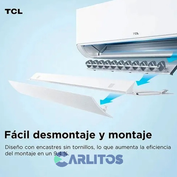 Aire Acondicionado Split Inverter Tcl 3700 Watts-Frio/Calor Taca3700fcsd/breeze Inv Ai-sk