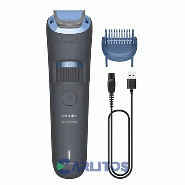 Cortabarba Philips Recargable BeardtriImmer Series 3000 Bt3617/15