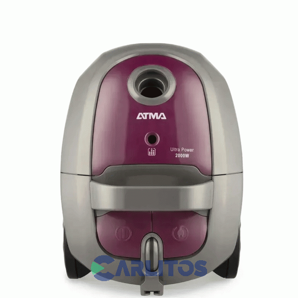 Aspiradora Con Bolsa Atma 2000 Watts Tubos Metalicos As9121n