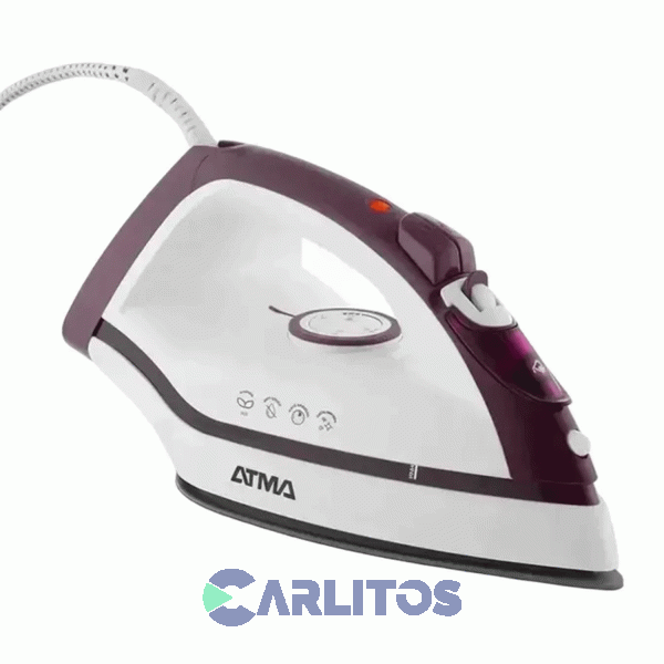 Plancha A Vapor Atma 2200 Watts Suela Ceramica Pav7271pi