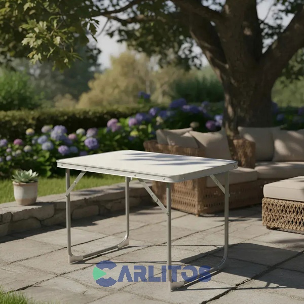 Mesa Plegable North Pak Multiuso Con Estructura De Acero 7843 - 7121001