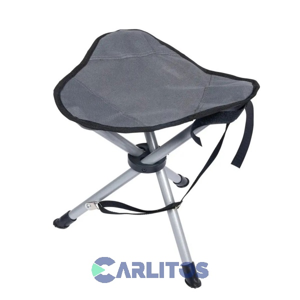 Banqueta Camping North Pak De Aluminio - Tela Poliester - Plegable 7847 - 72749