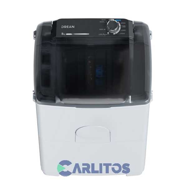 Lavarropa Carga Superior Drean 8 KG Blanco Ltdr87sb0