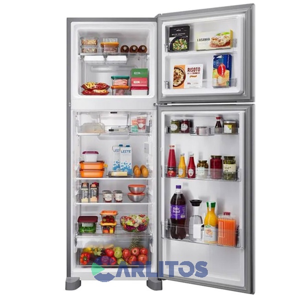 Heladera No Frost  Whirlpool Inverter 403 Litros Acero Inoxidable Wrm46mk