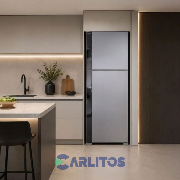 Heladera No Frost Whirlpool Inverter 535 Litros Acero Inoxidable Wrm62ak