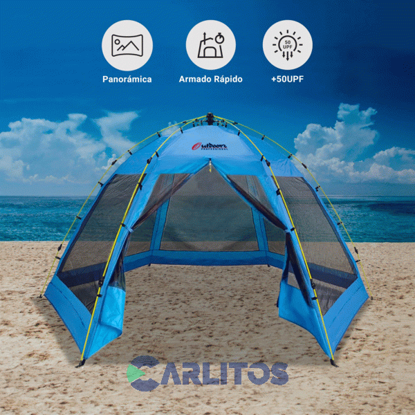 Carpa Igl&uacute; Automatica 6 Personas 3.60 X 3.15 X 1.95 Mts Outdoors 9006 Beach Palace