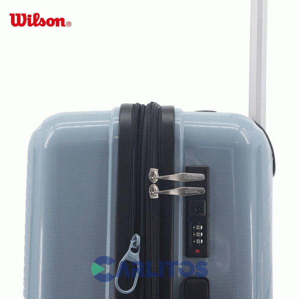Valija 20" Rigida 4 Ruedas Giratorias Wilson 65.1765U/2 Taupe