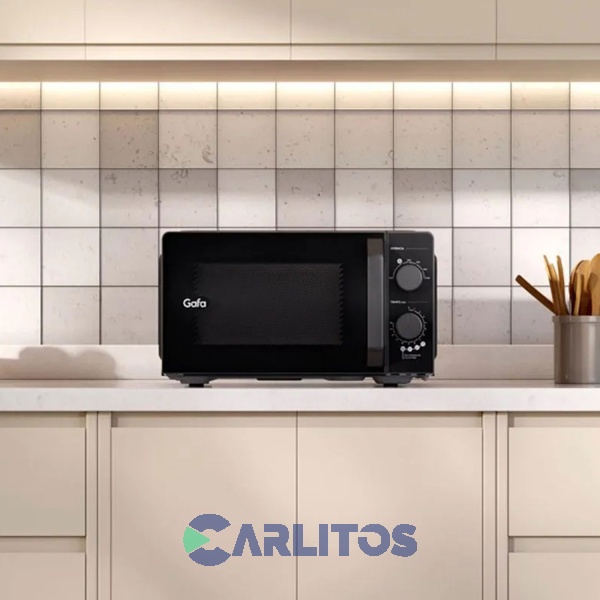 Microondas Rotativo Gafa 20 Litros Negro Mg20ab