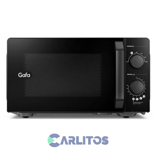Microondas Rotativo Gafa 20 Litros Negro Mg20ab