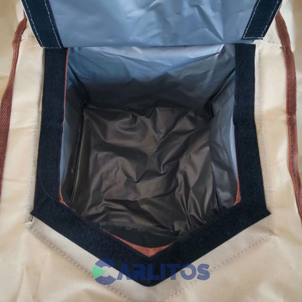 Set De Silla Outdoors Con Cooler Y Sombrill Tandem Azul Marino