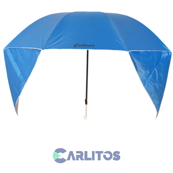 Sombrilla Refugio 2.40 Metros - Tela Polyester Outdoors U240r Azul