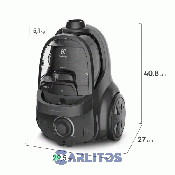 Aspiradora Sin Bolsa Electrolux 2200 Watts Eas41