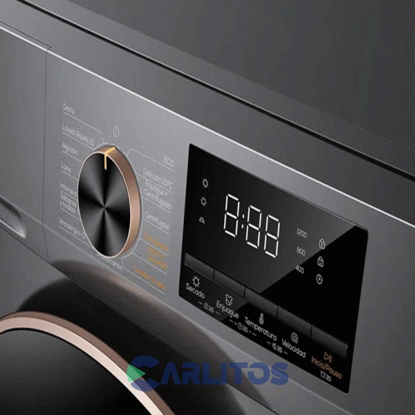 Lavasecarropa Tcl Inverter 10+6 Kg 1200 RPM Gris C2210wdg