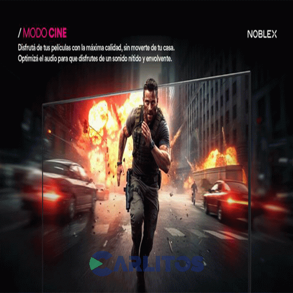 Smart TV Led 32" HD Noblex Con Roku Tv Db32x3010