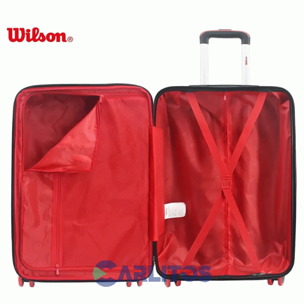 Valija 28" Rigida 4 Ruedas Giratorias Wilson 65.1742N/4 Negro
