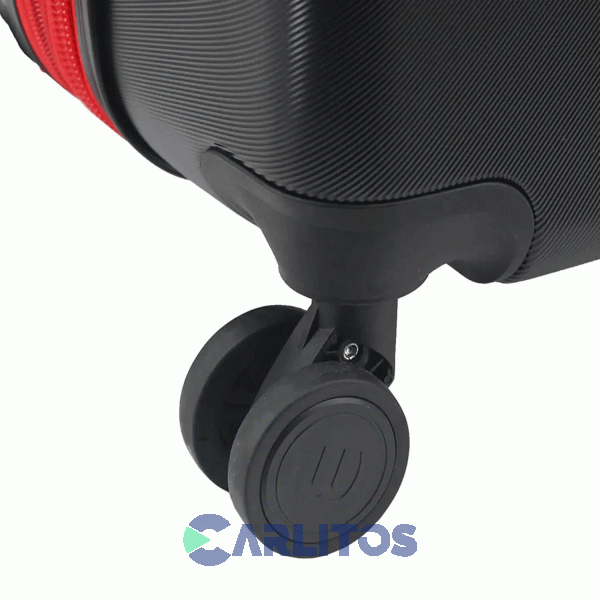 Valija 24" 4 Ruedas Giratorias Wilson 65.1742N/3 Negro