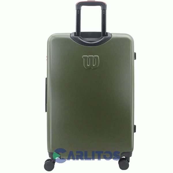 Valija 28" Rigida 4 Ruedas Giratorias Wilson 65.1742V/4 Verde