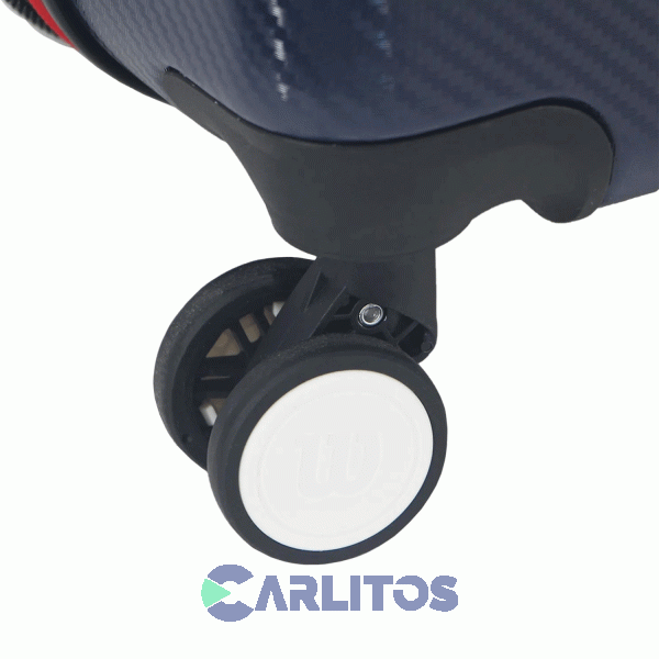 Valija 20" Rigida 4 Ruedas Giratorias Wilson 65.1747A/2 Azul