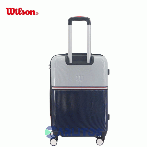 Valija 24" Rigida 4 Ruedas Giratorias Wilson 65.1747A/3 Azul