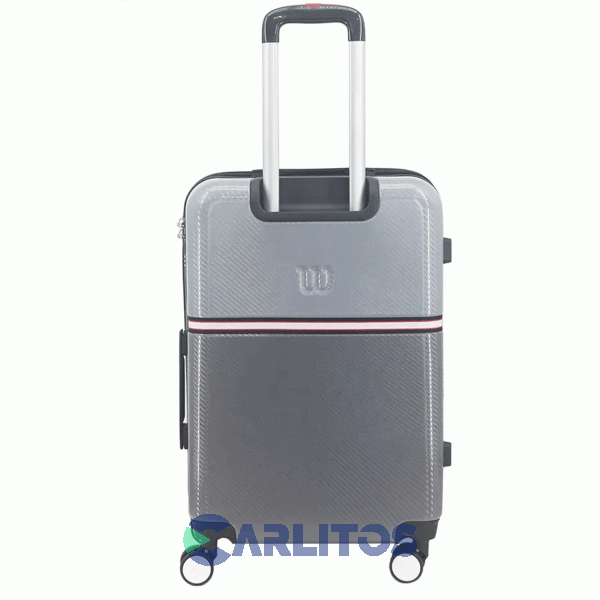 Valija 24" Rigida 4 Ruedas Giratorias Wilson 65.1747G/3 Gris
