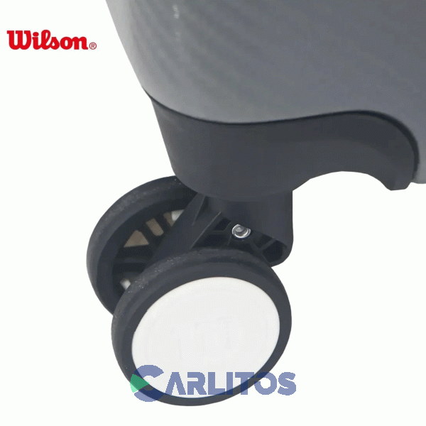 Valija 24" Rigida 4 Ruedas Giratorias Wilson 65.1747G/3 Gris