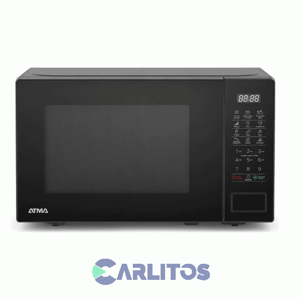Microondas Digital Atma 20 Litros Negro Matdb20ubn
