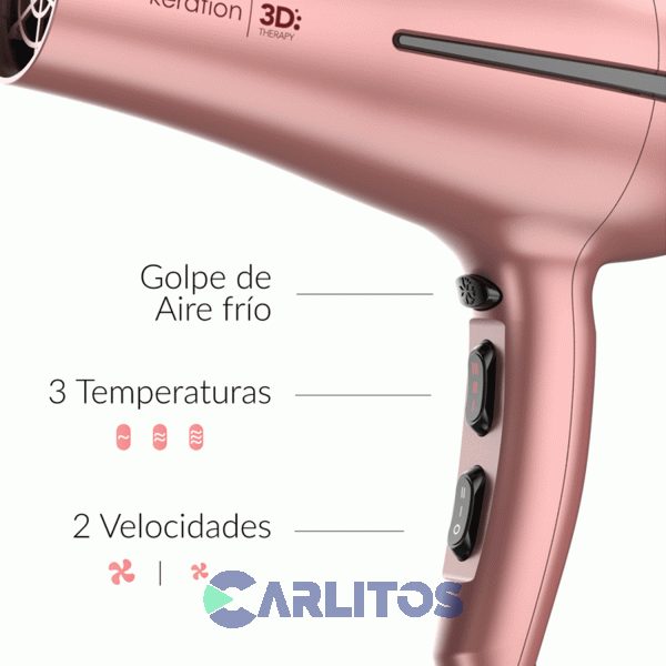 Secador De Pelo Ga.Ma Bora Keration 2200 Watts