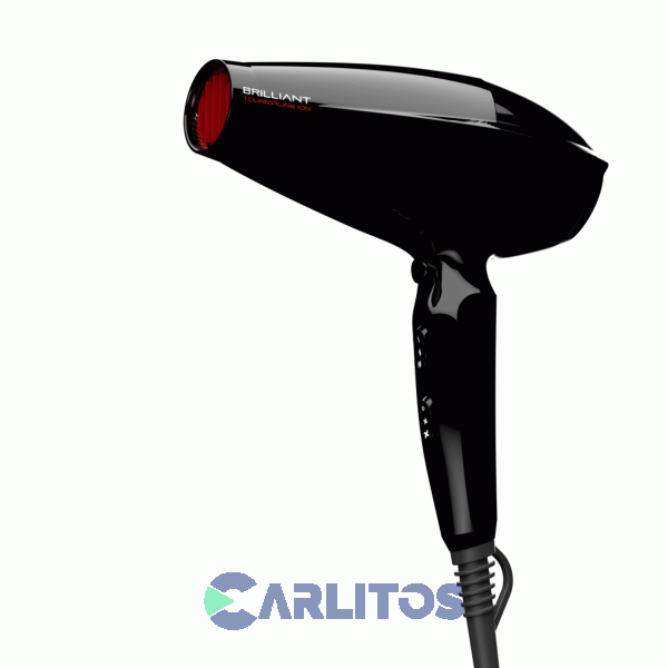 Secador De Pelo Ga.Ma 2200 Watts Brilliant Tourmaline Ion Bk Arg